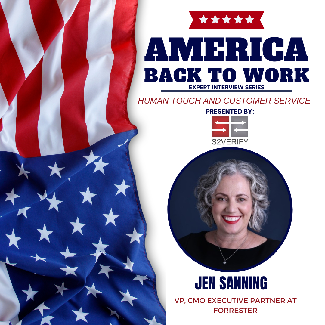 America Back to Work Jen Sanning