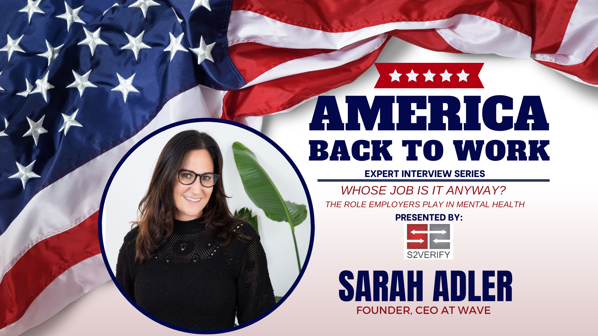 America Back to Work Ep 9: Sarah Adler, WAVE