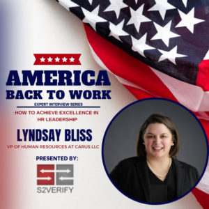 America Back to Work Lyndsay Bliss