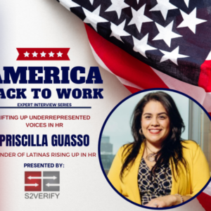 America Back to Work Priscilla Guasso