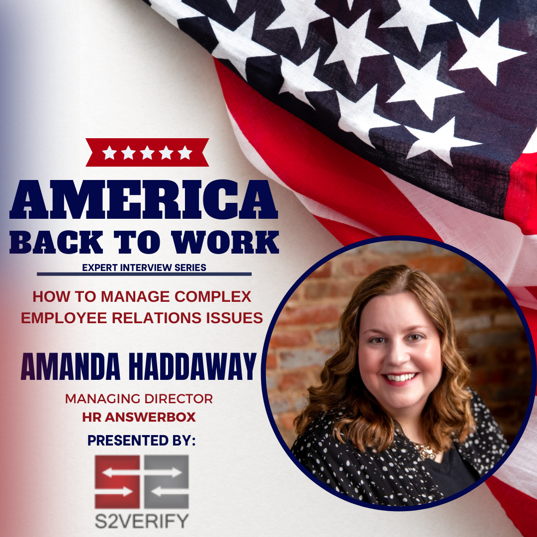America Back to Work Ep 39: Amanda Haddaway, HR Answerbox