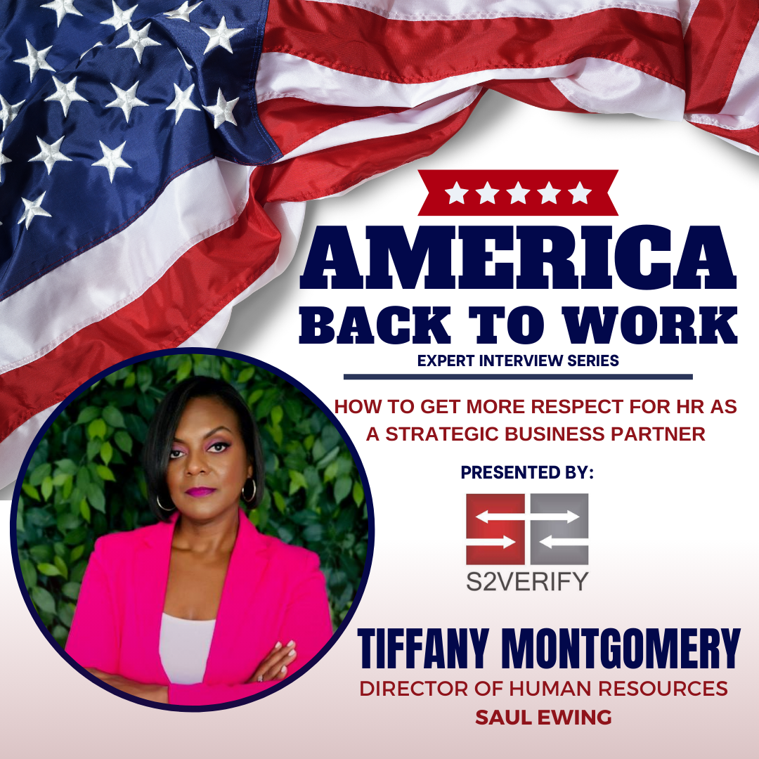 America Back to Work Ep 41: Tiffany Montgomery, Saul Ewing