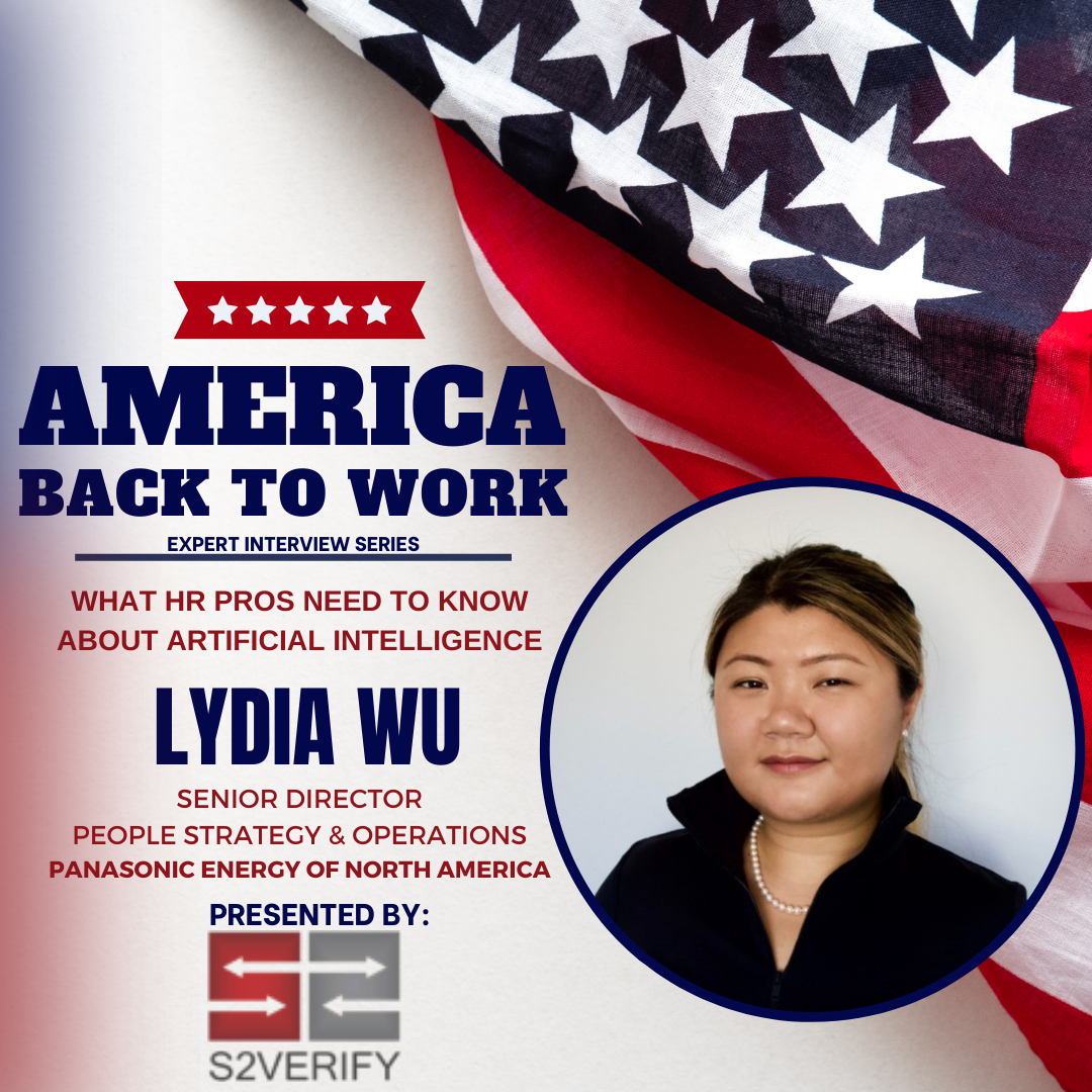 America Back to Work Ep 57: Lydia Wu, Panasonic Energy